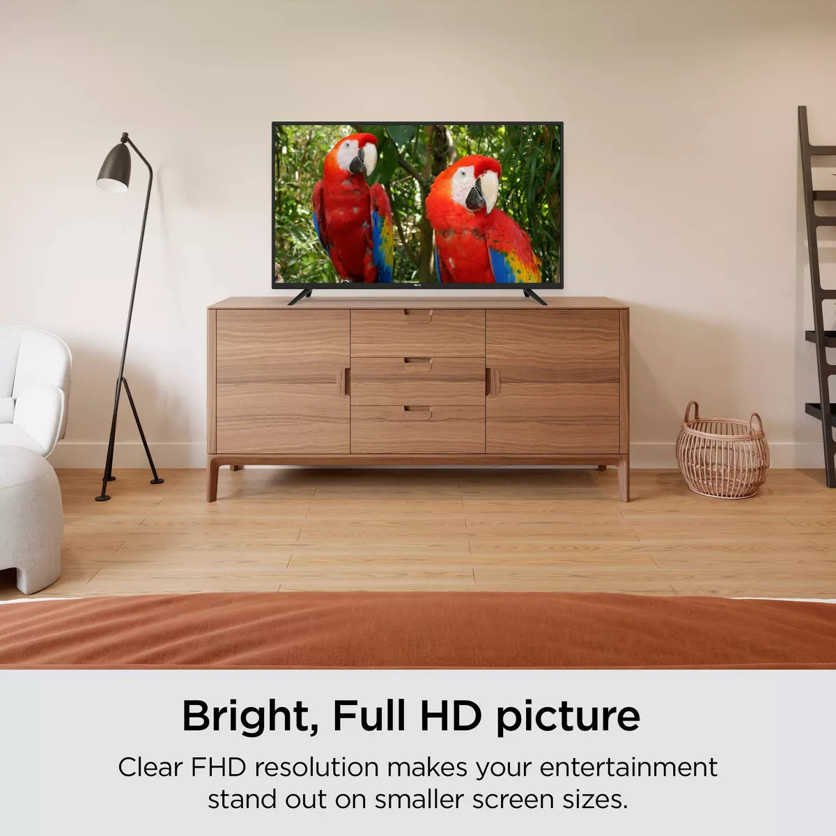 Roku 40" Select Series 1080P Full HD Smart Roku TV with Roku TV Remote: Wi-Fi, LED