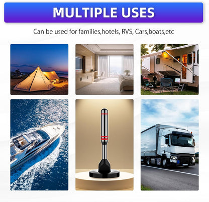 TV Antenna for Smart TV Indoor, 2024 Digital TV Antenna Indoor with Strong Magne