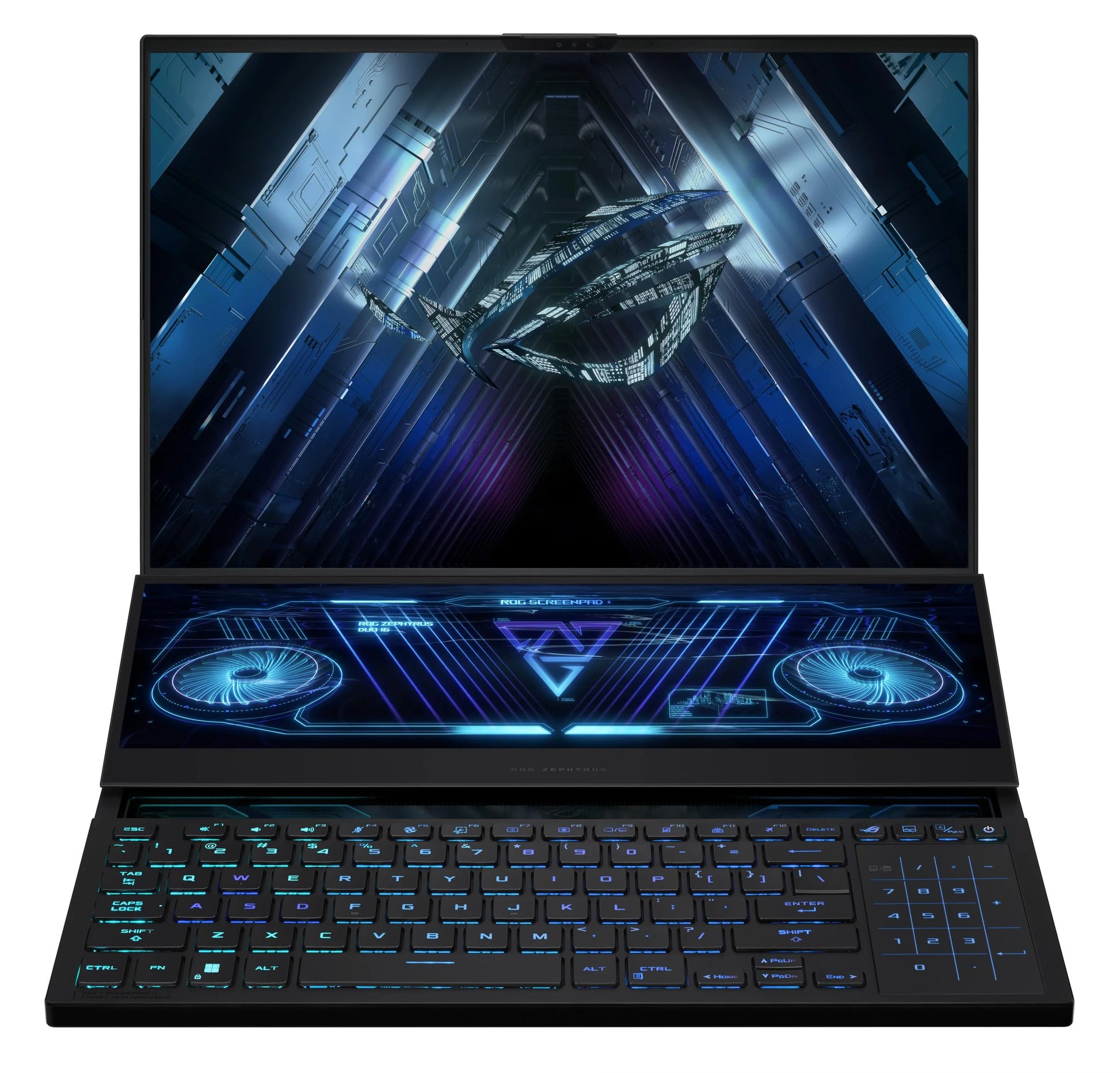 ROG Zephyrus Duo 16 Gaming Laptop, 16” Mini LED 240Hz/3Ms, QHD 16:10, NVIDIA Geforce RTX 4090, AMD Ryzen 9 7945HX, 32GB DDR5, 2TB SSD, Windows 11 Pro, GX650PY-XS97