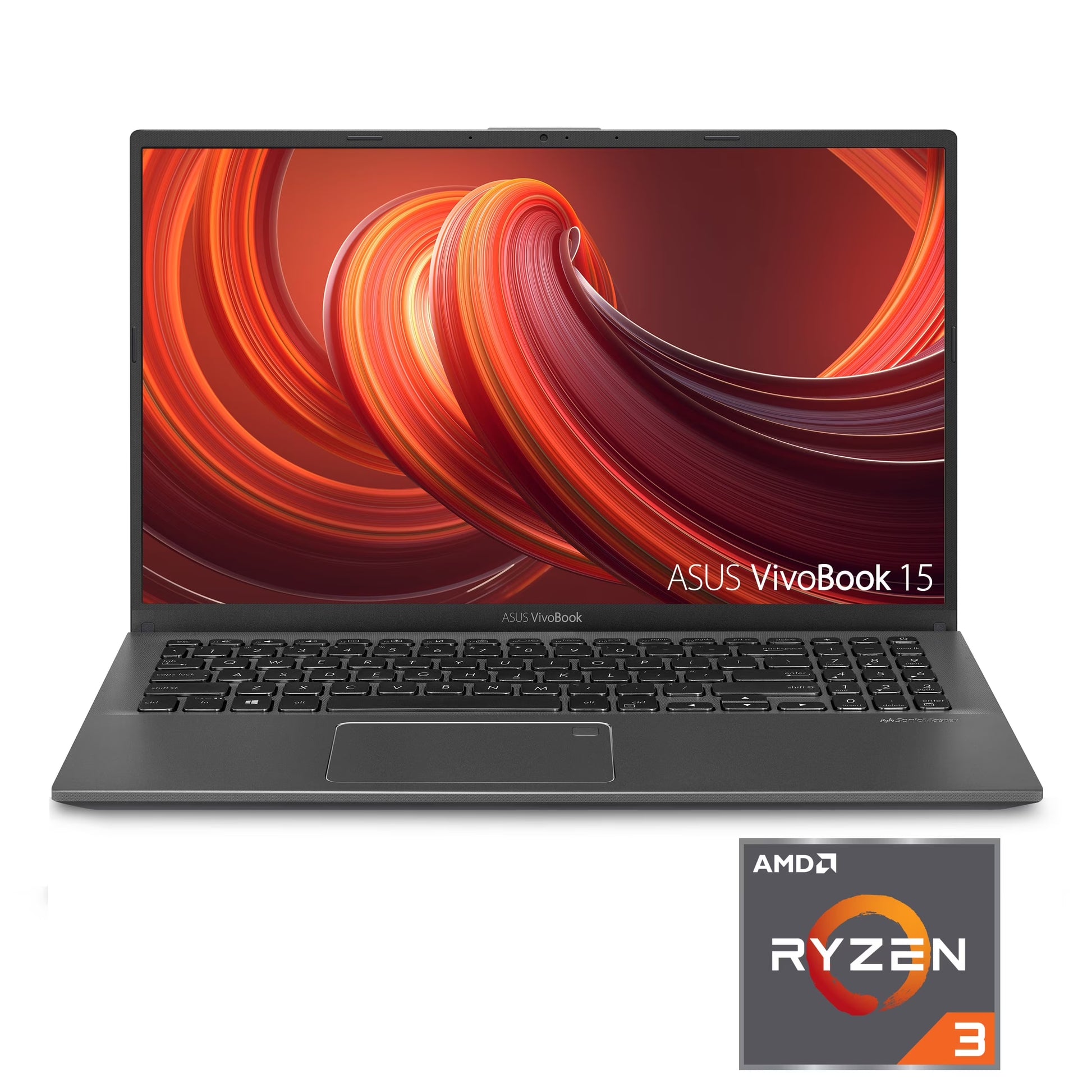 Vivobook 15.6" FHD Display, AMD Ryzen 3 3200U, 4GB DDR4, 128GB SSD, Windows 10 Home in S Mode, Slate Gray, F512DA-WH31 Laptop