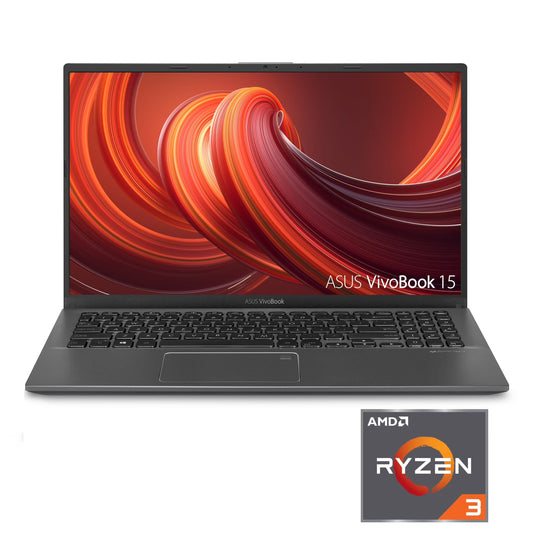 Vivobook 15.6" FHD Display, AMD Ryzen 3 3200U, 4GB DDR4, 128GB SSD, Windows 10 Home in S Mode, Slate Gray, F512DA-WH31 Laptop