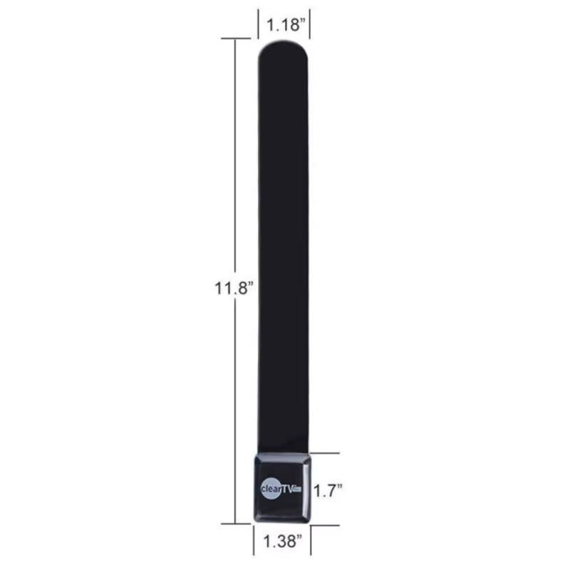 1Pc Digital Aerial TV Stick Clear Smart TV Switch Antenna HDTV FREE TV Digital