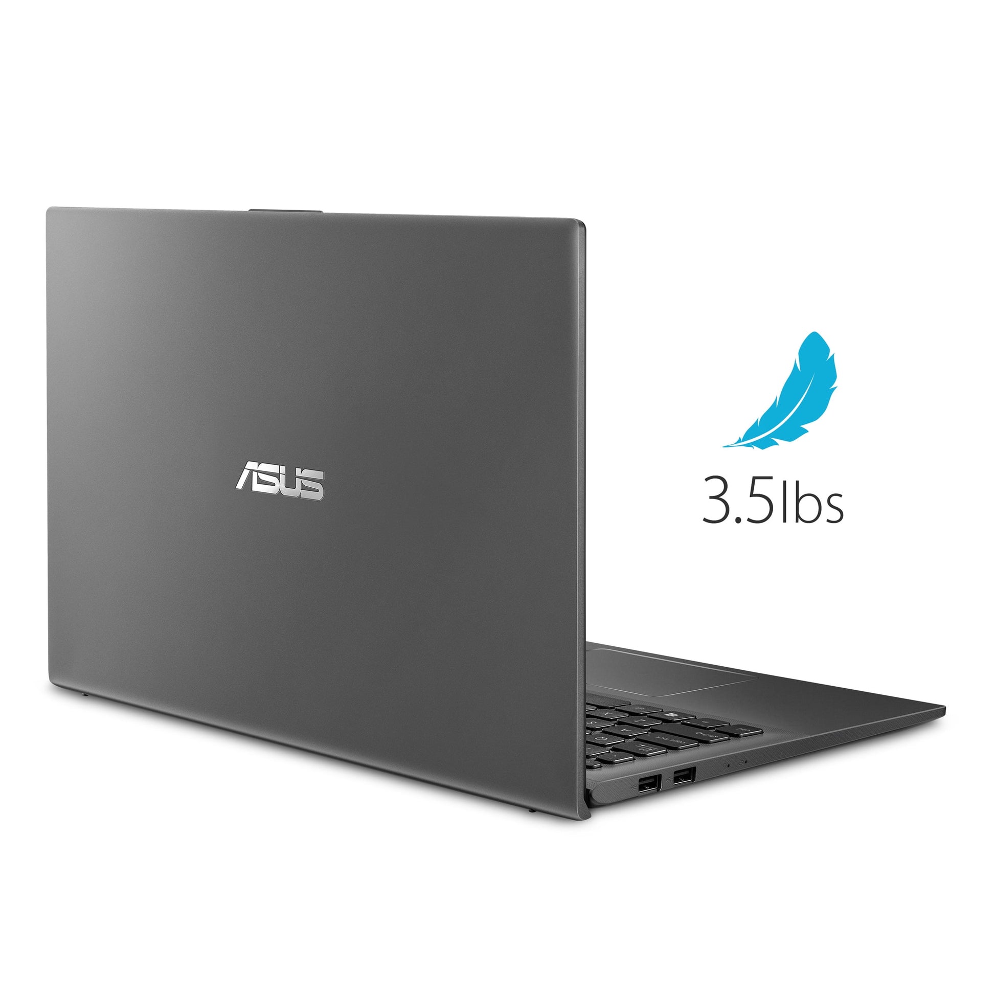 Vivobook 15.6" FHD Display, AMD Ryzen 3 3200U, 4GB DDR4, 128GB SSD, Windows 10 Home in S Mode, Slate Gray, F512DA-WH31 Laptop