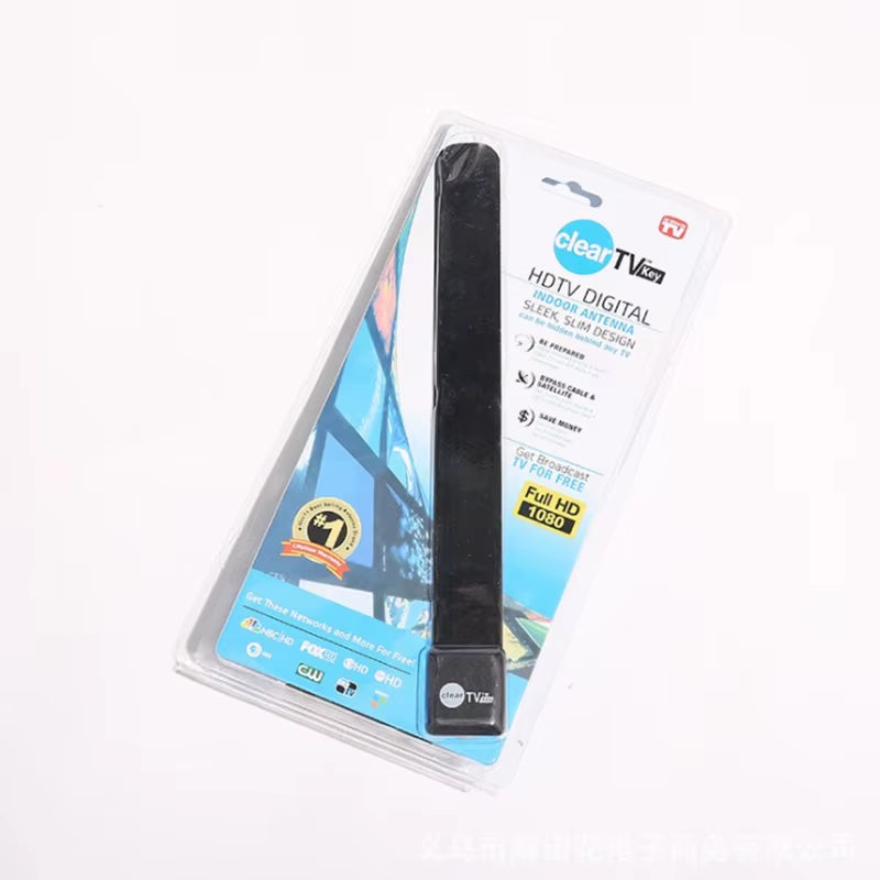 1Pc Digital Aerial TV Stick Clear Smart TV Switch Antenna HDTV FREE TV Digital