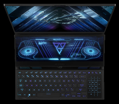 ROG Zephyrus Duo 16 Gaming Laptop, 16” Mini LED 240Hz/3Ms, QHD 16:10, NVIDIA Geforce RTX 4090, AMD Ryzen 9 7945HX, 32GB DDR5, 2TB SSD, Windows 11 Pro, GX650PY-XS97