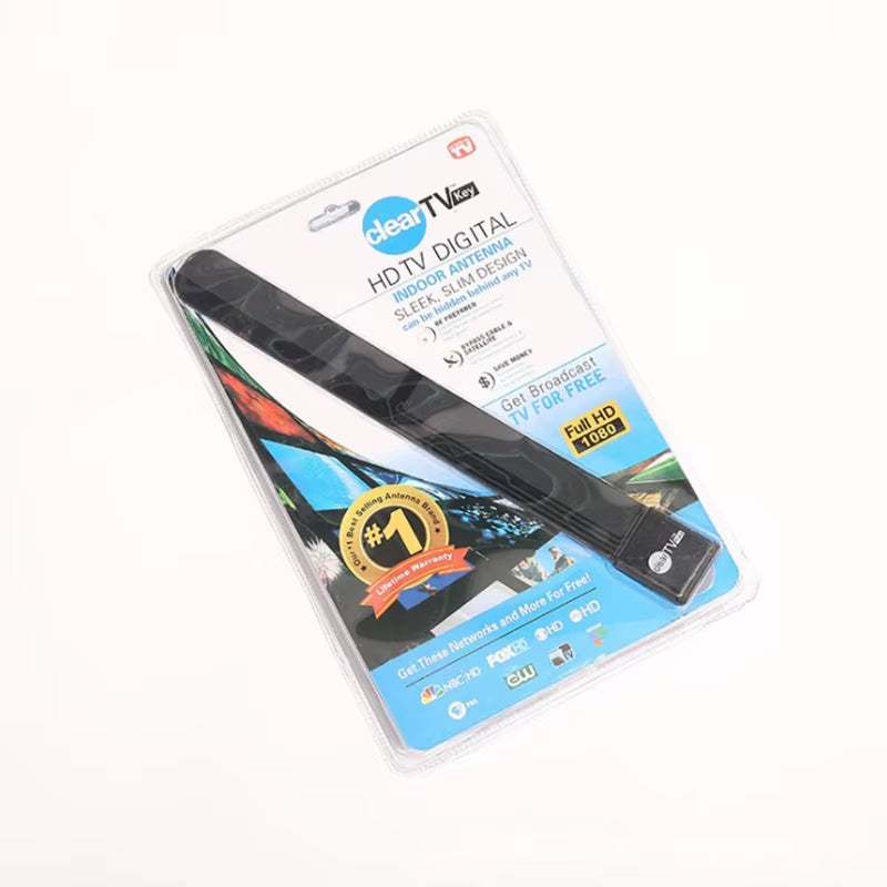 1Pc Digital Aerial TV Stick Clear Smart TV Switch Antenna HDTV FREE TV Digital
